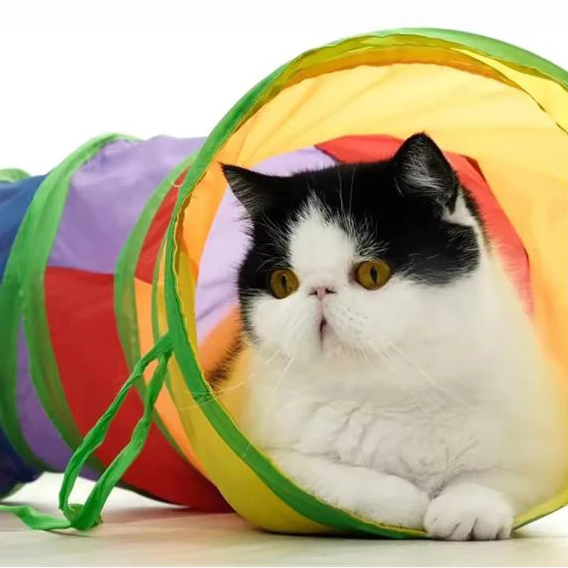 Collapsible Cat Play Tunnel