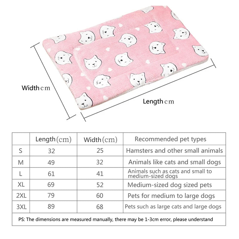 Thick Plush Pet Sleeping Mat