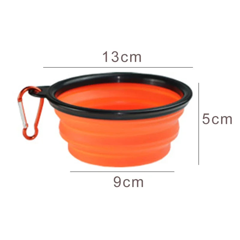 Collapsible Portable Pet Travel Bowl