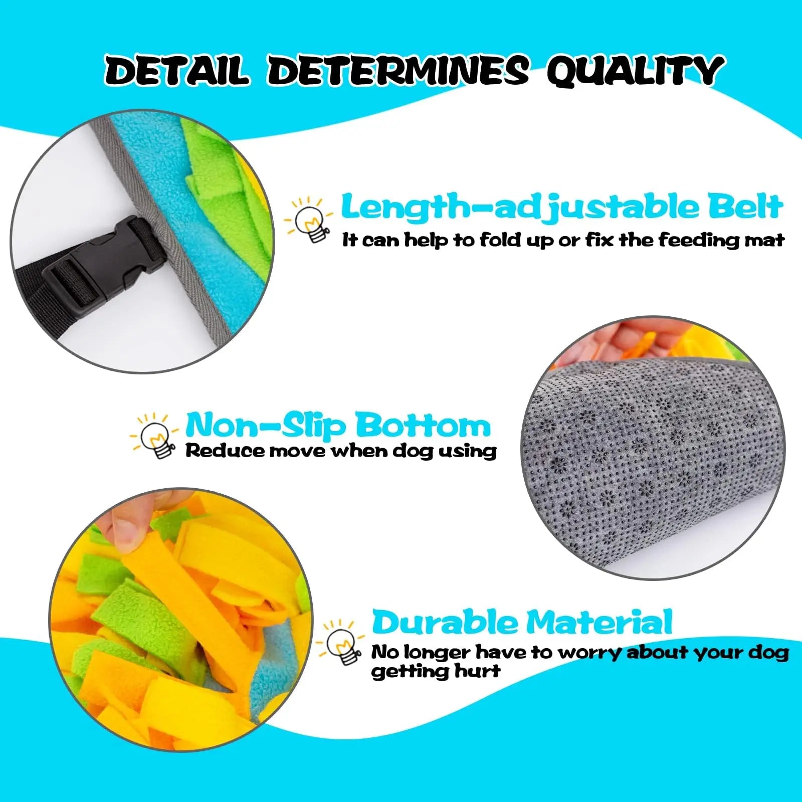 Snuffle Feeding Mat for Dogs