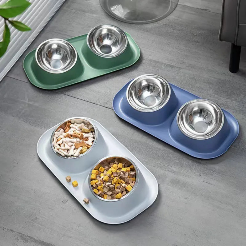 Mess-Proof Elevated Pet Bowl