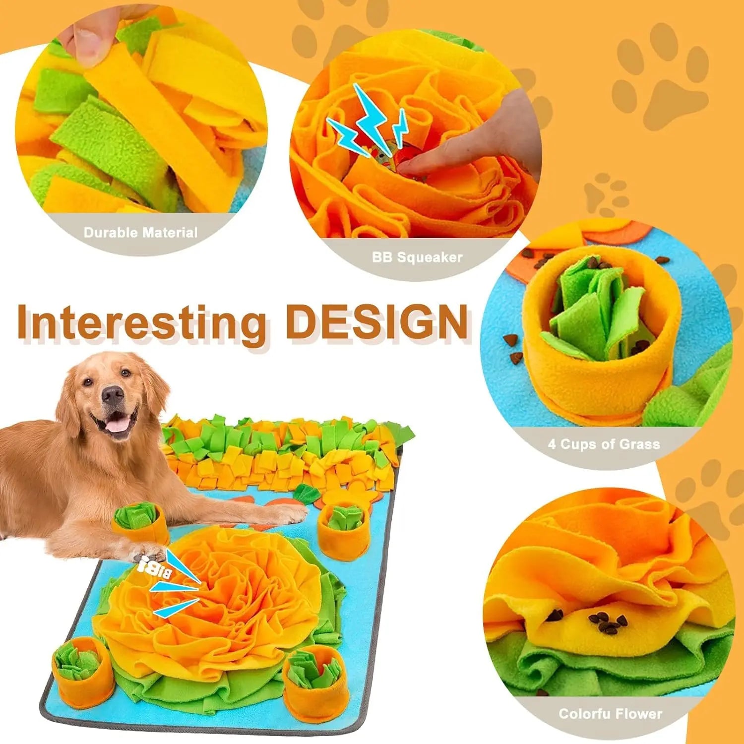Snuffle Feeding Mat for Dogs
