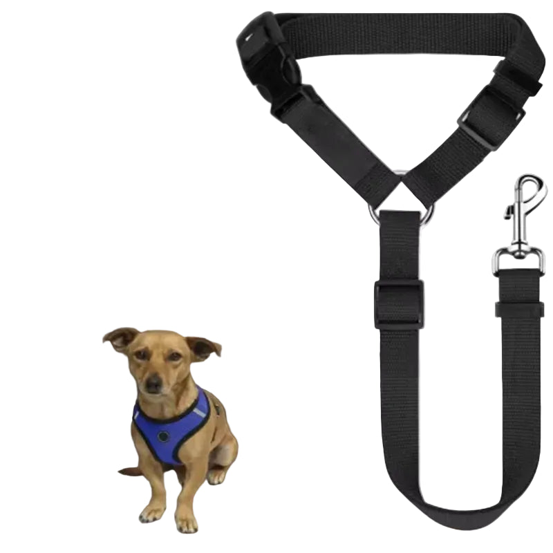 Pet Car Seat Belt with Adjustable Leash