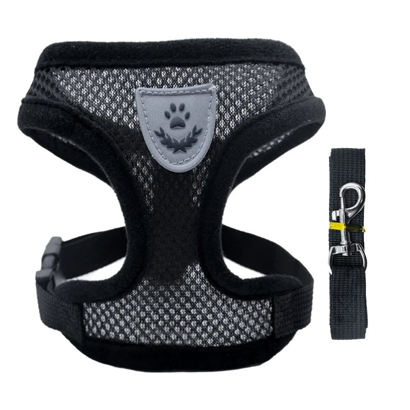 Adjustable Cat Harness with Leash