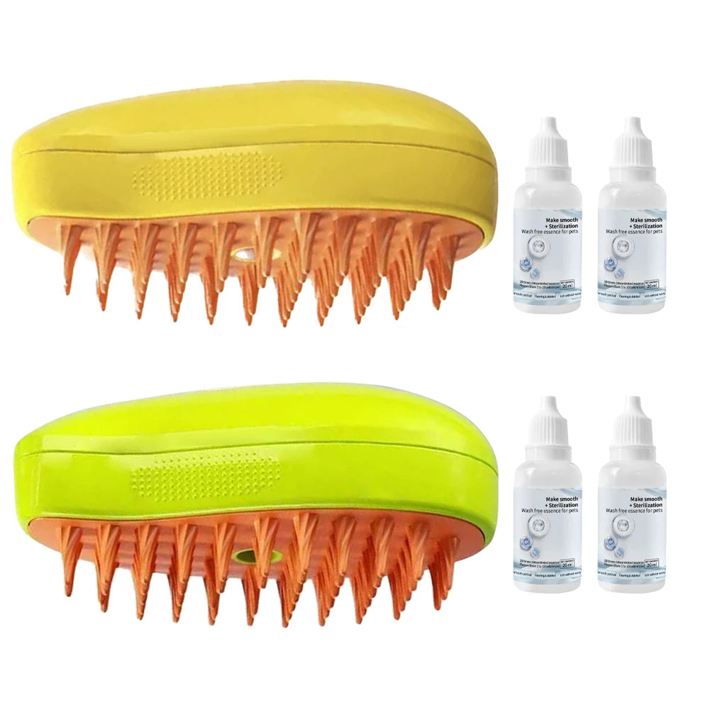 3-in-1 Electric Pet Grooming Brush