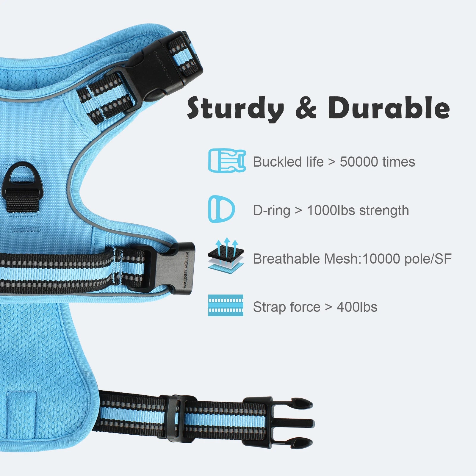No-Pull Dog Harness with Leash