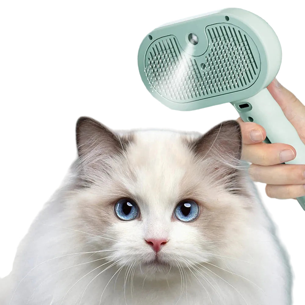 Pet Steam Grooming Brush