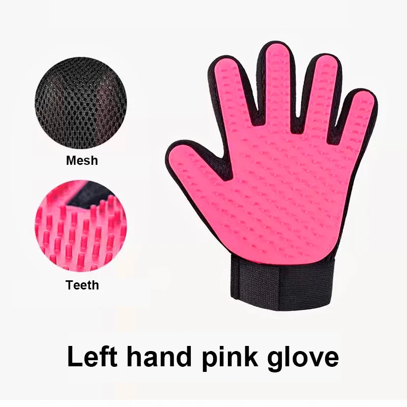 Pet Grooming Deshedding Gloves