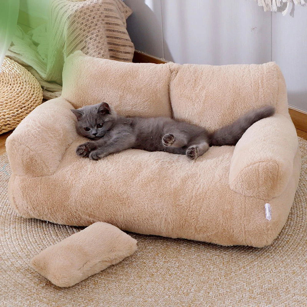 Plush Detachable Pet Sofa