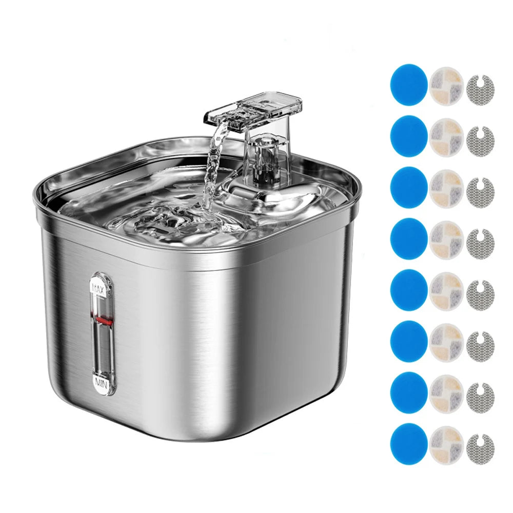 Automatic Stainless Steel Pet Water Fountain