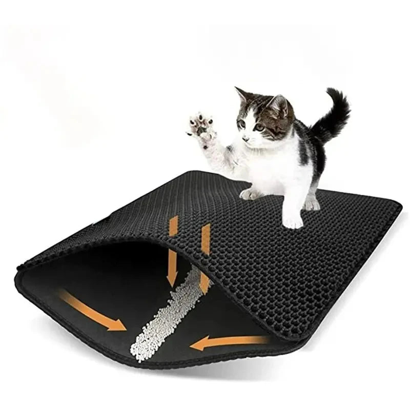 Waterproof Double Layer Cat Litter Mat