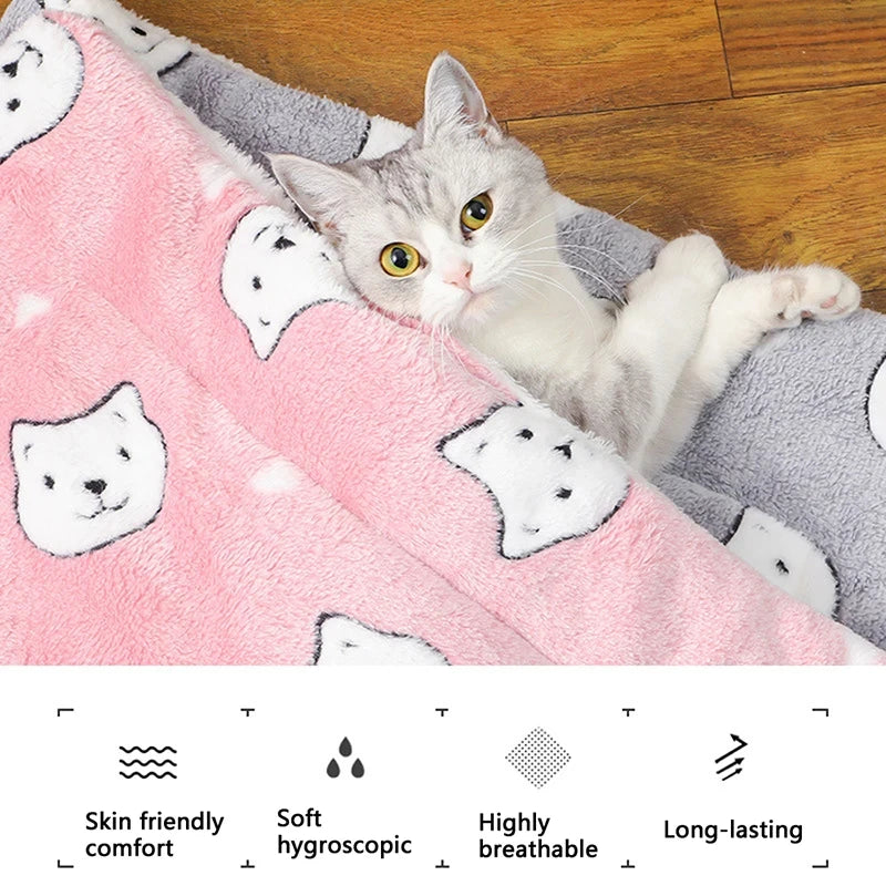Thick Plush Pet Sleeping Mat