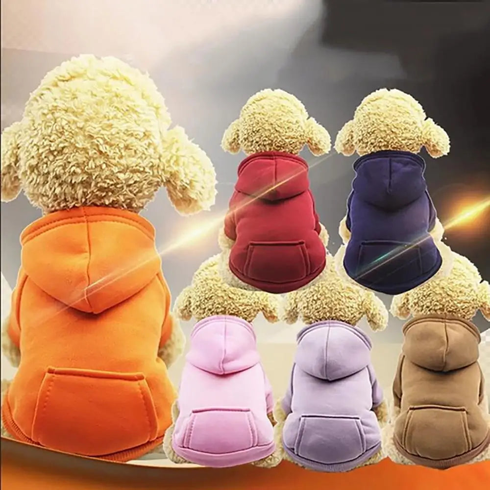 Winter Hooded Sweatshirt for Dogs