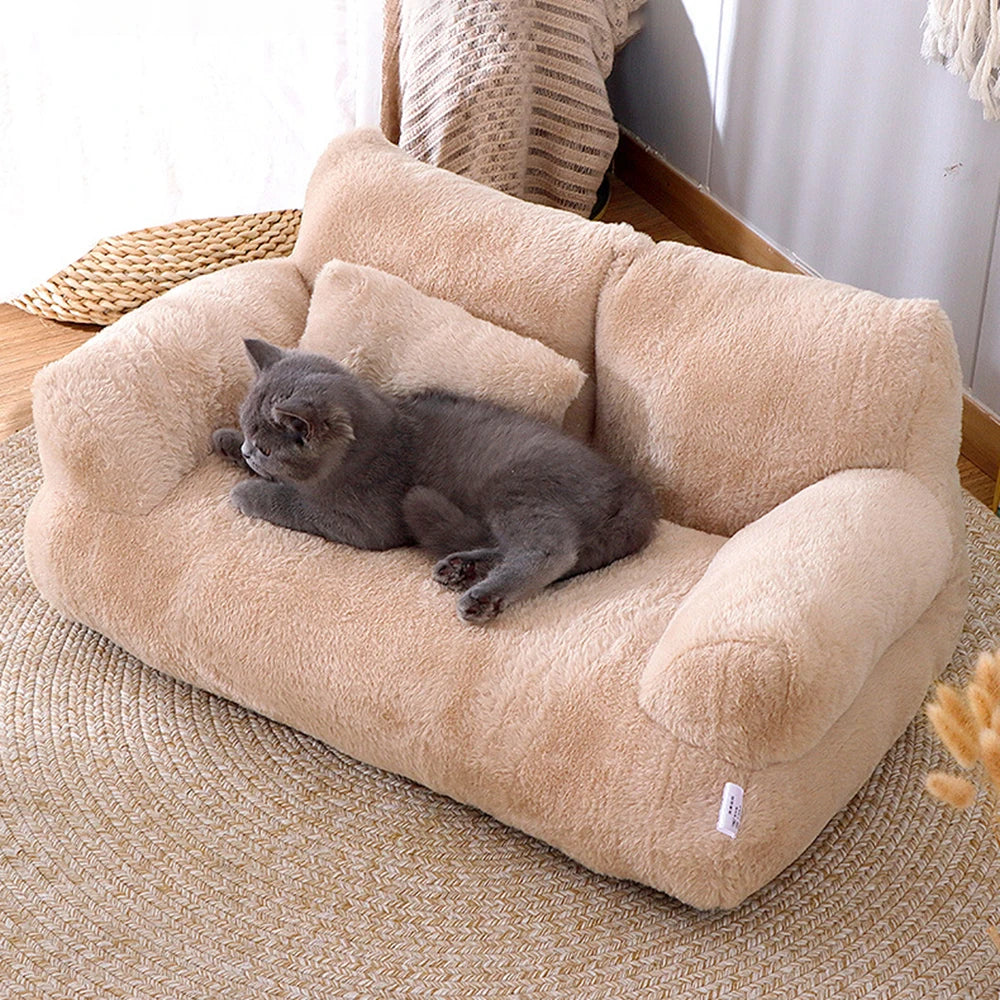 Plush Detachable Pet Sofa