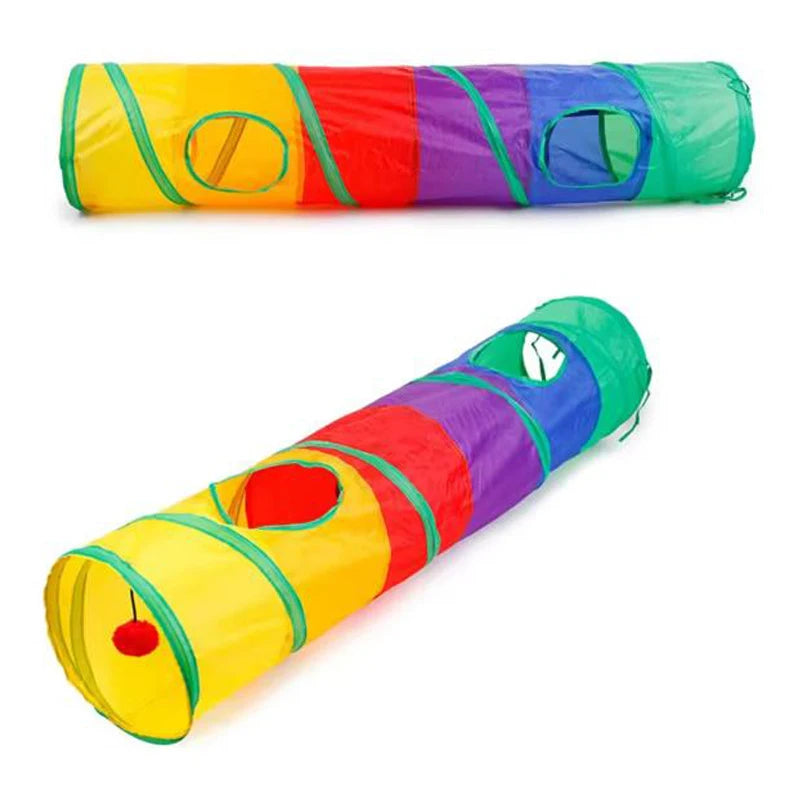 Collapsible Cat Play Tunnel