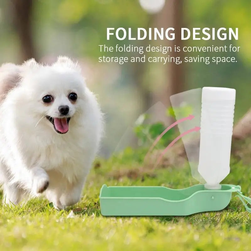 Portable Foldable Pet Water Bottle