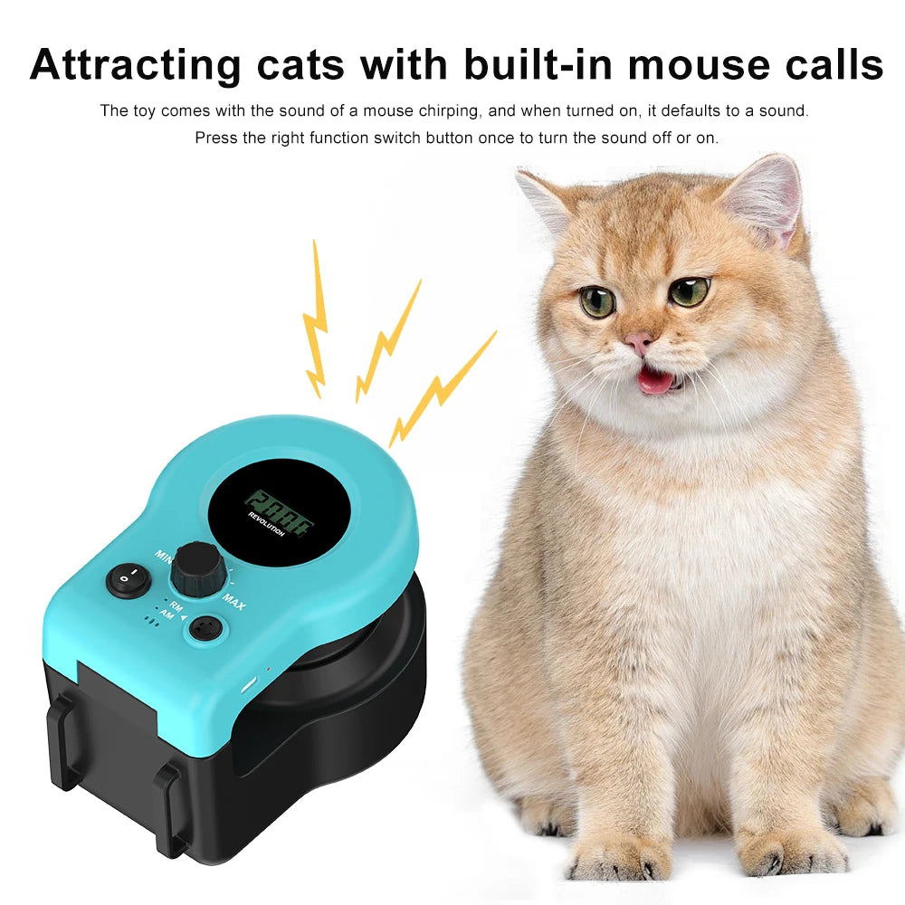Interactive Cat Wheel Exerciser