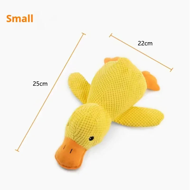 Stomping Duck Plush Dog Toy