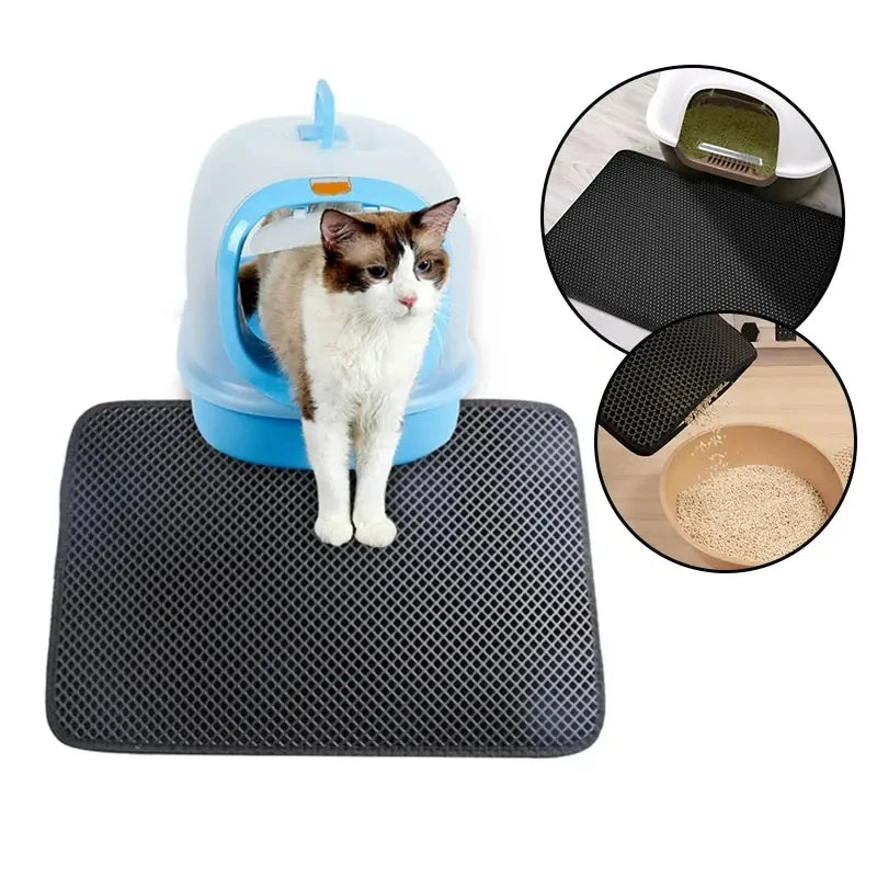 Waterproof Double Layer Cat Litter Mat