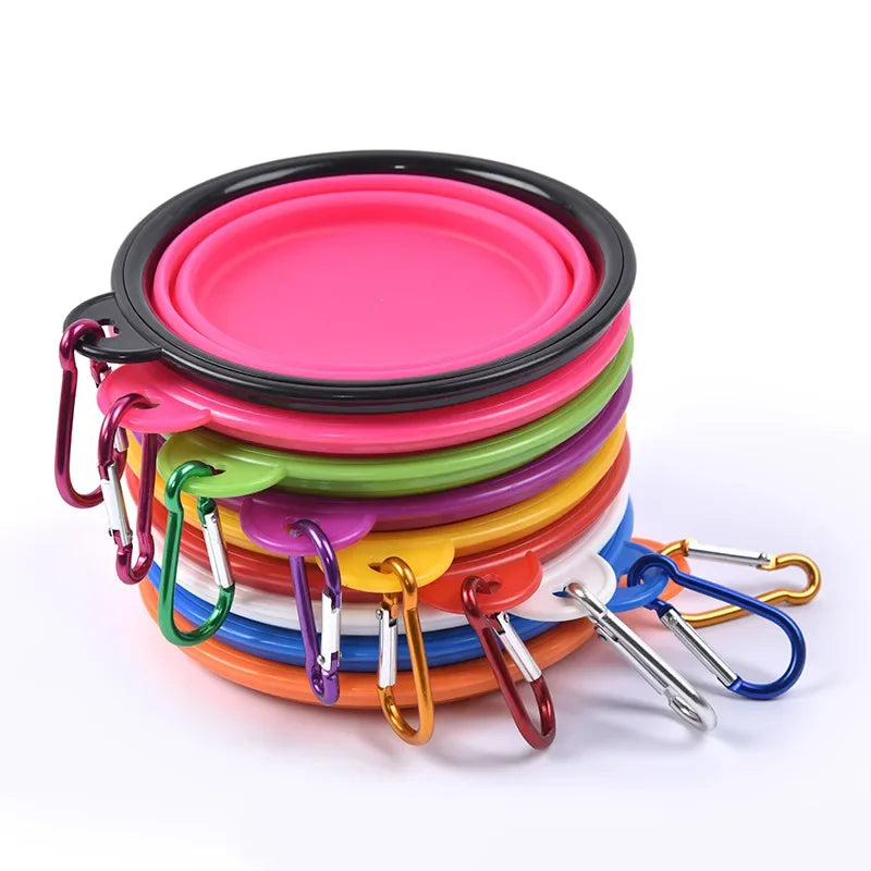 Collapsible Portable Pet Travel Bowl