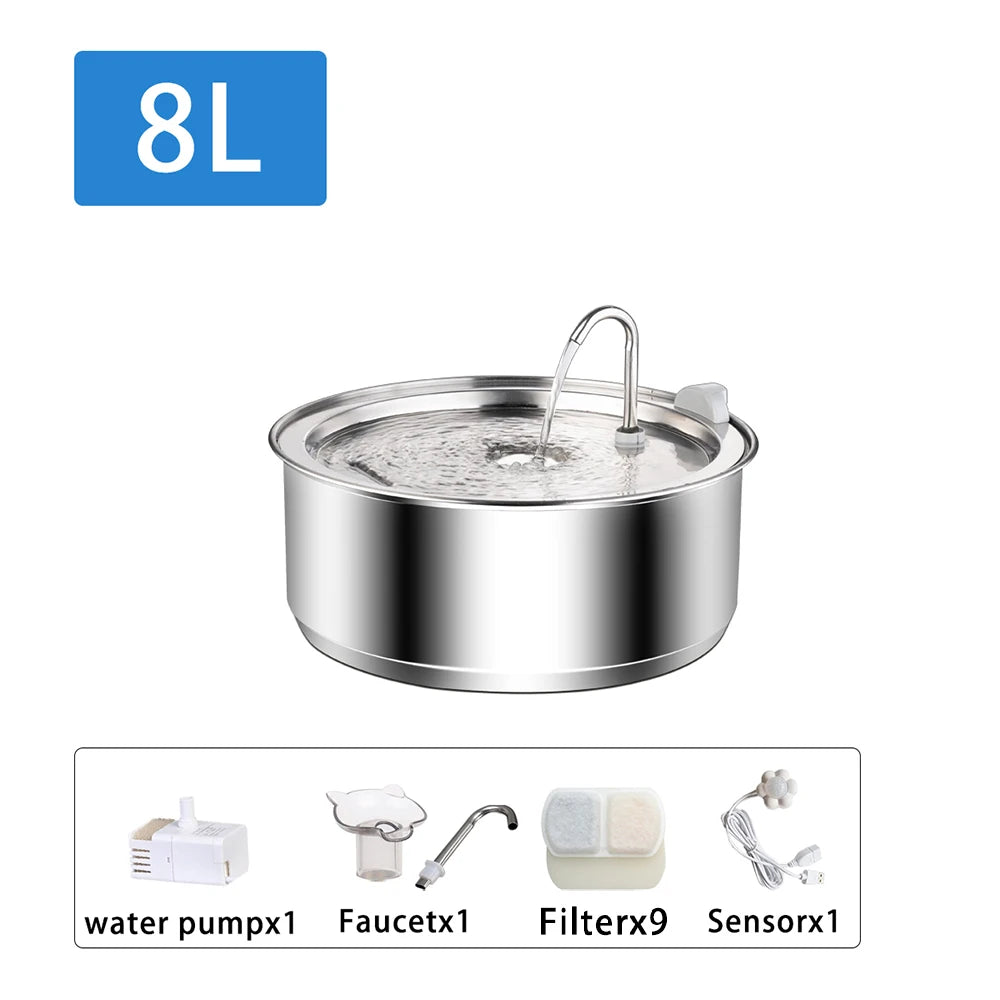Large Capacity Pet Water Fountain