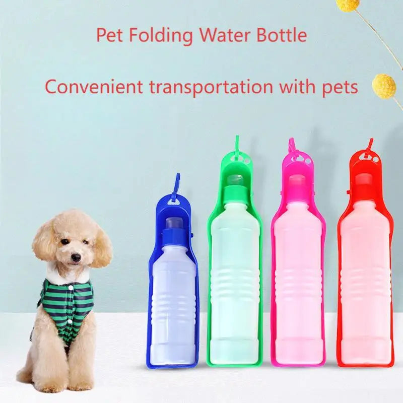 Portable Foldable Pet Water Bottle