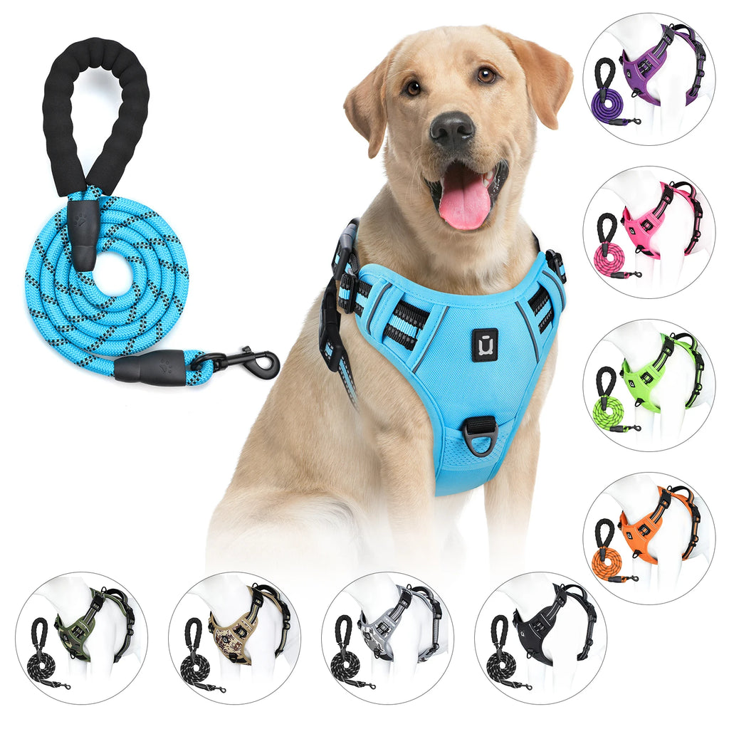 No-Pull Dog Harness with Leash