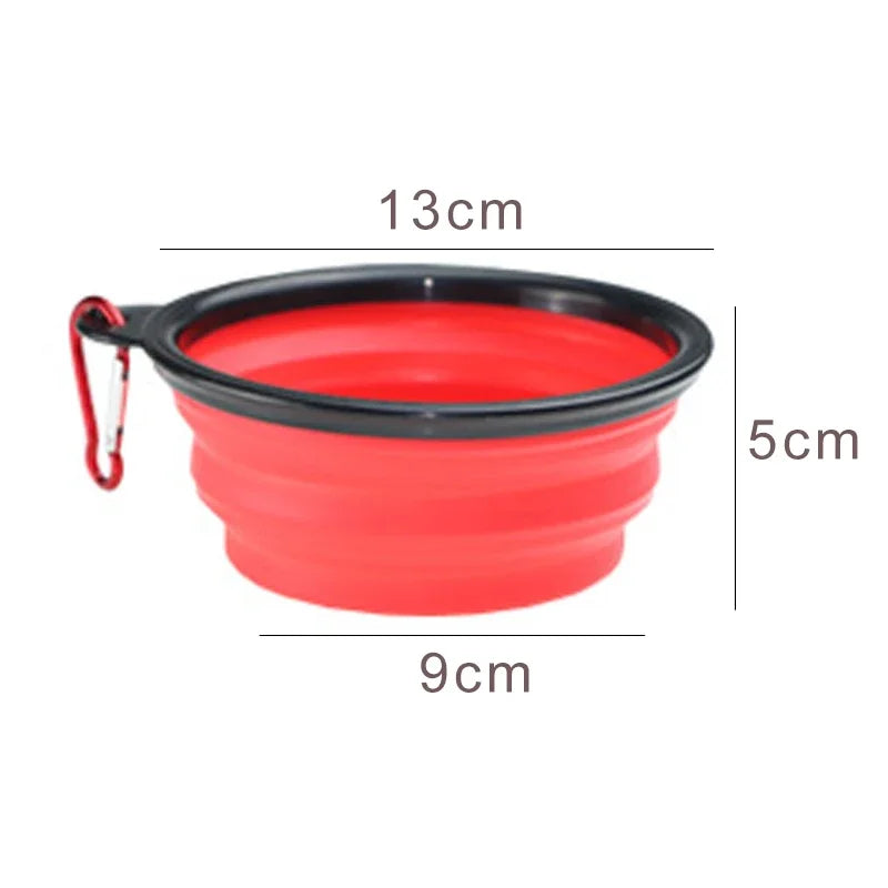 Collapsible Portable Pet Travel Bowl