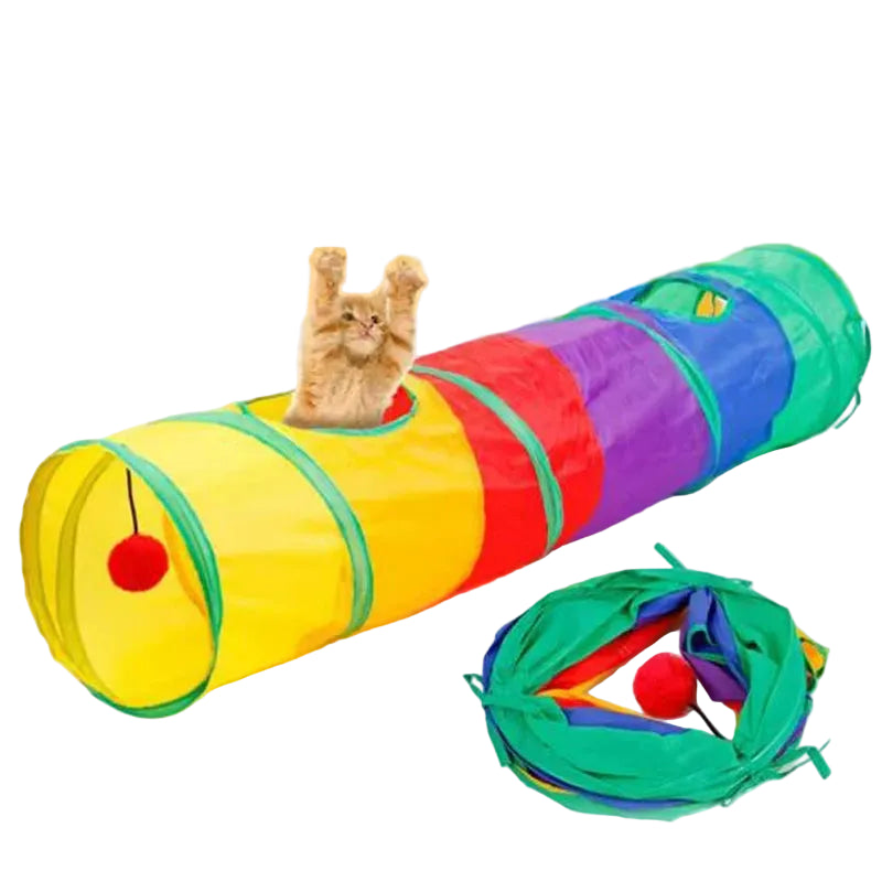 Collapsible Cat Play Tunnel
