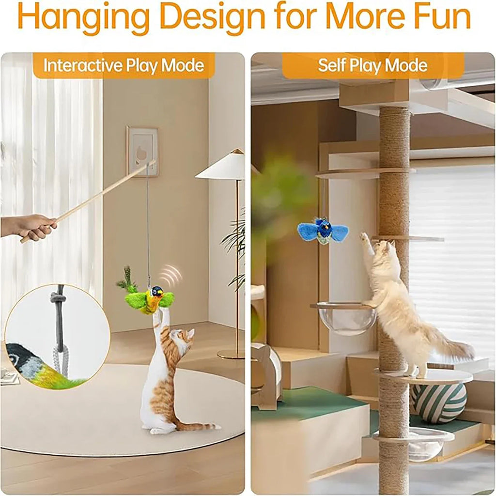 Indoor Interactive Bird Cat Toy
