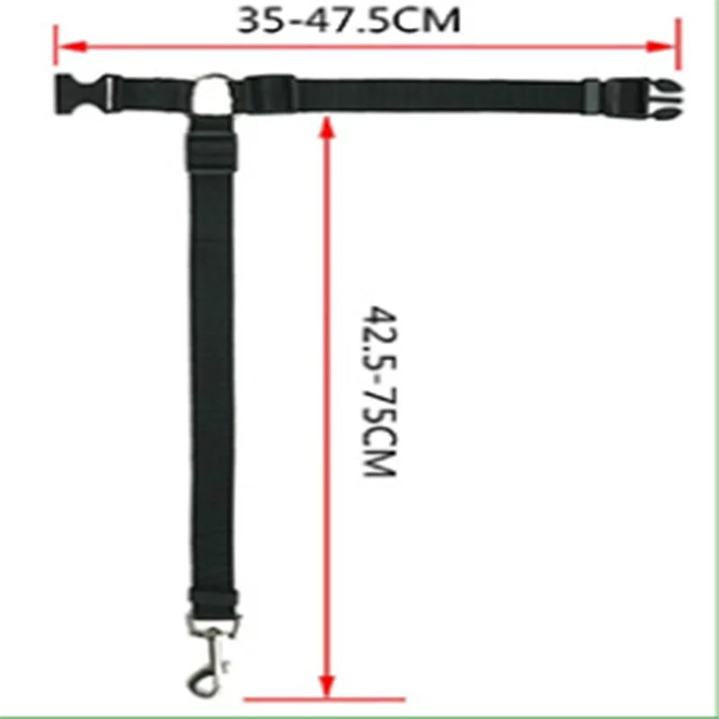 Pet Car Seat Belt with Adjustable Leash