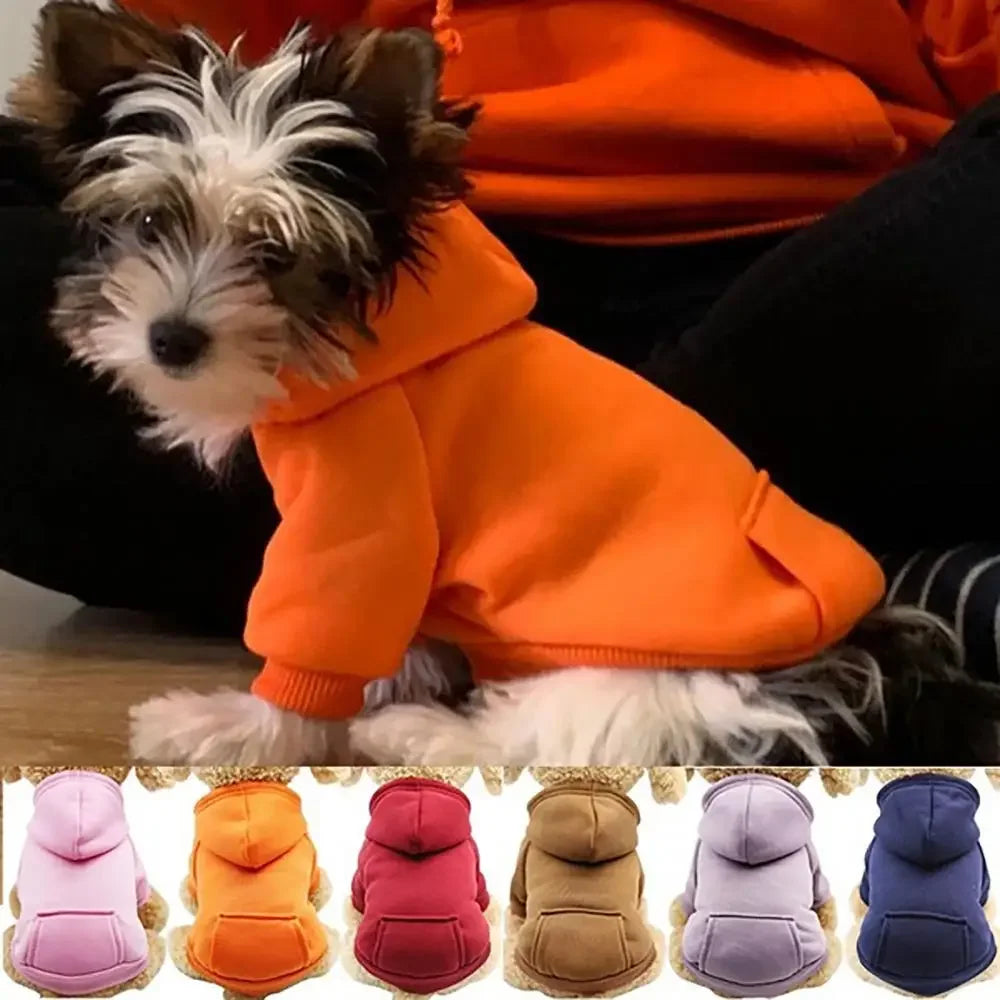 Winter Hooded Sweatshirt for Dogs