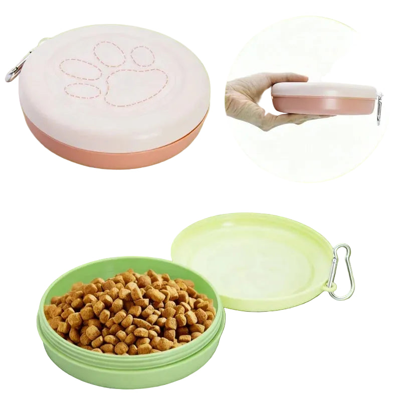 Portable Pet Food Water Container