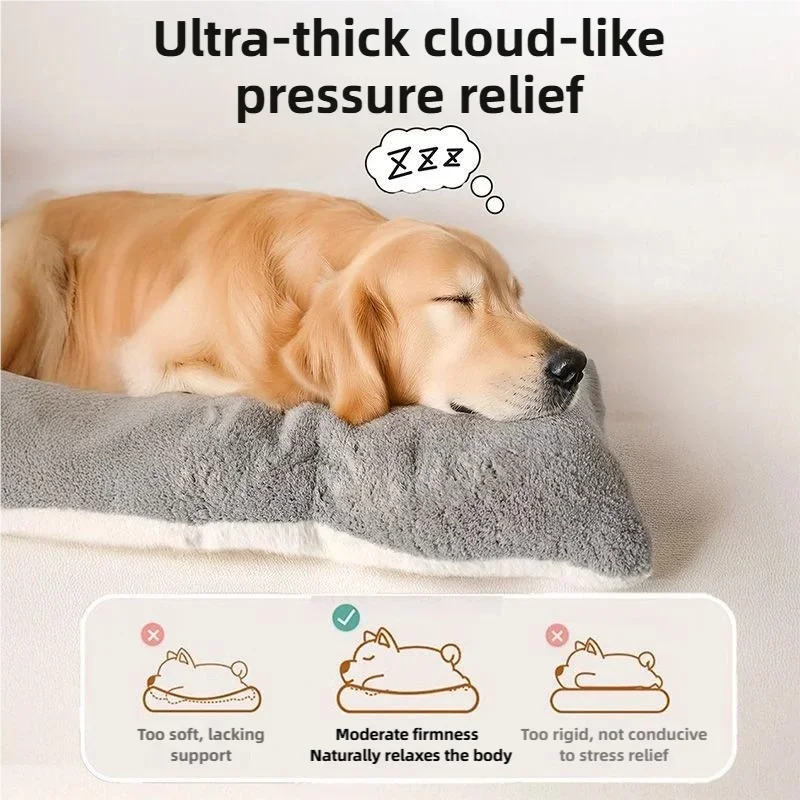 Extra Large Plush Dog Bed Sofa