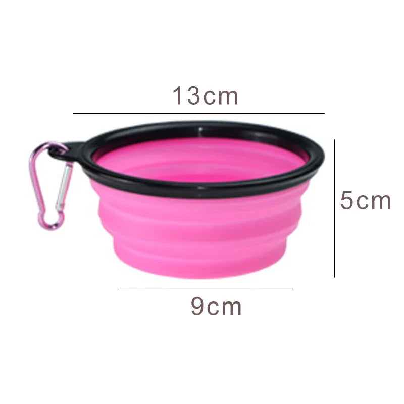 Collapsible Portable Pet Travel Bowl