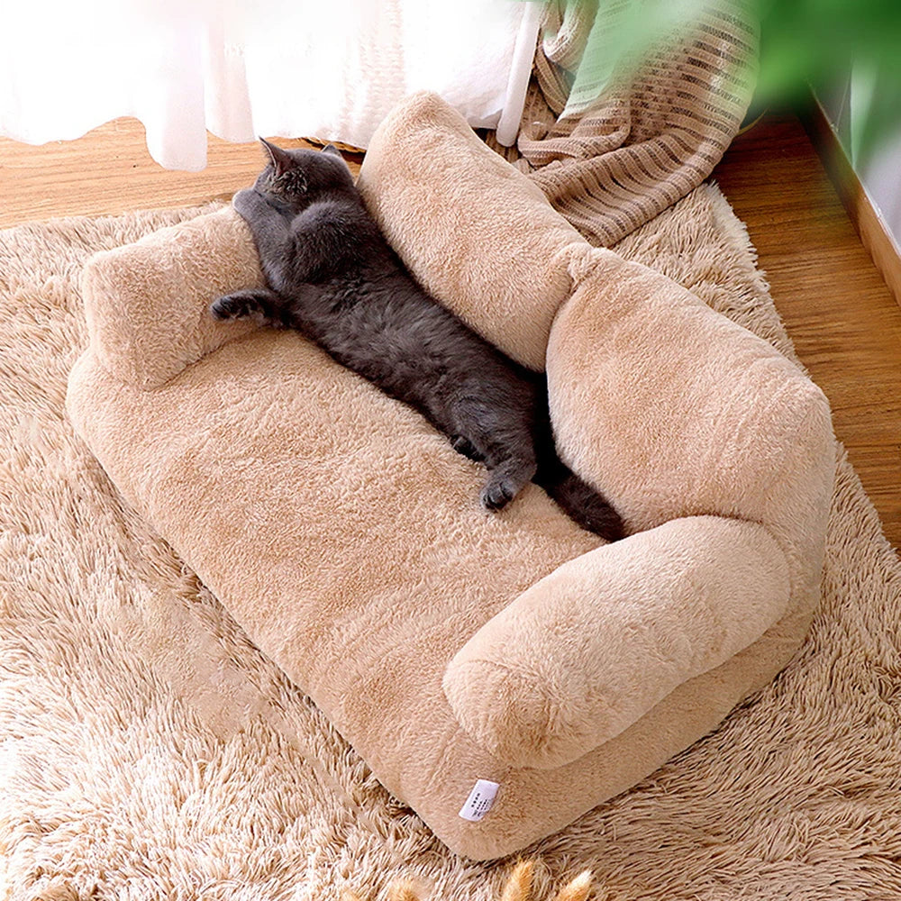 Plush Detachable Pet Sofa
