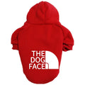 Dog Face Pattern Hoodie
