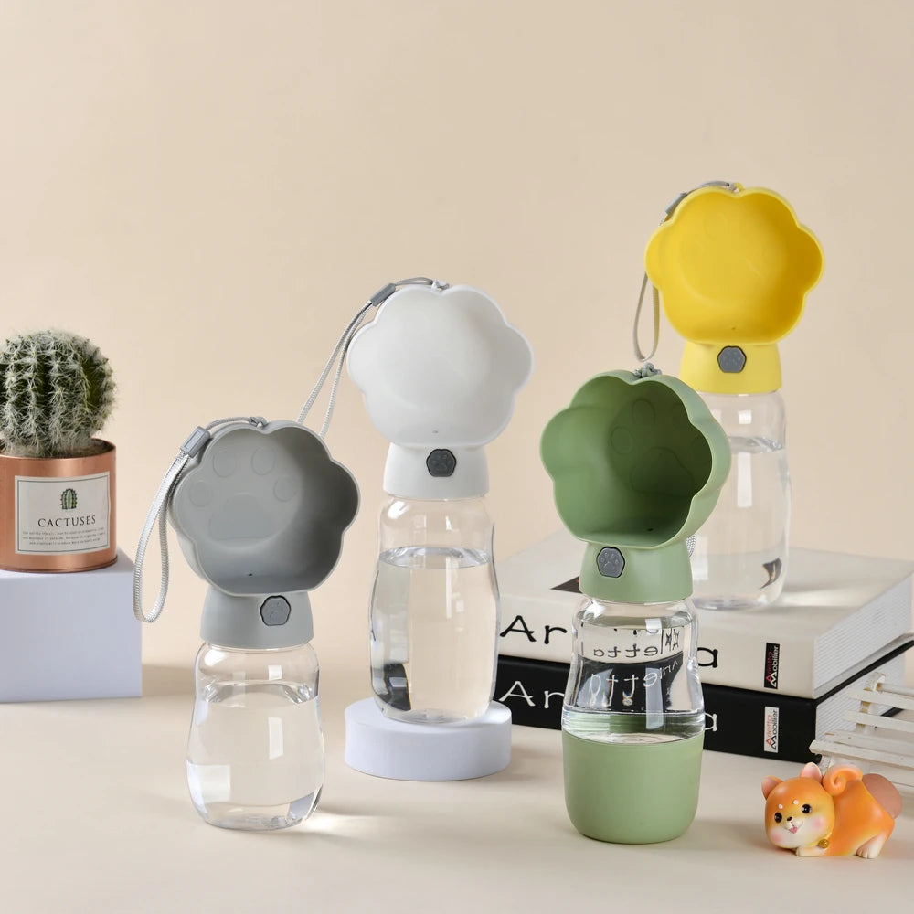 2-in-1 Portable Pet Water Bottle