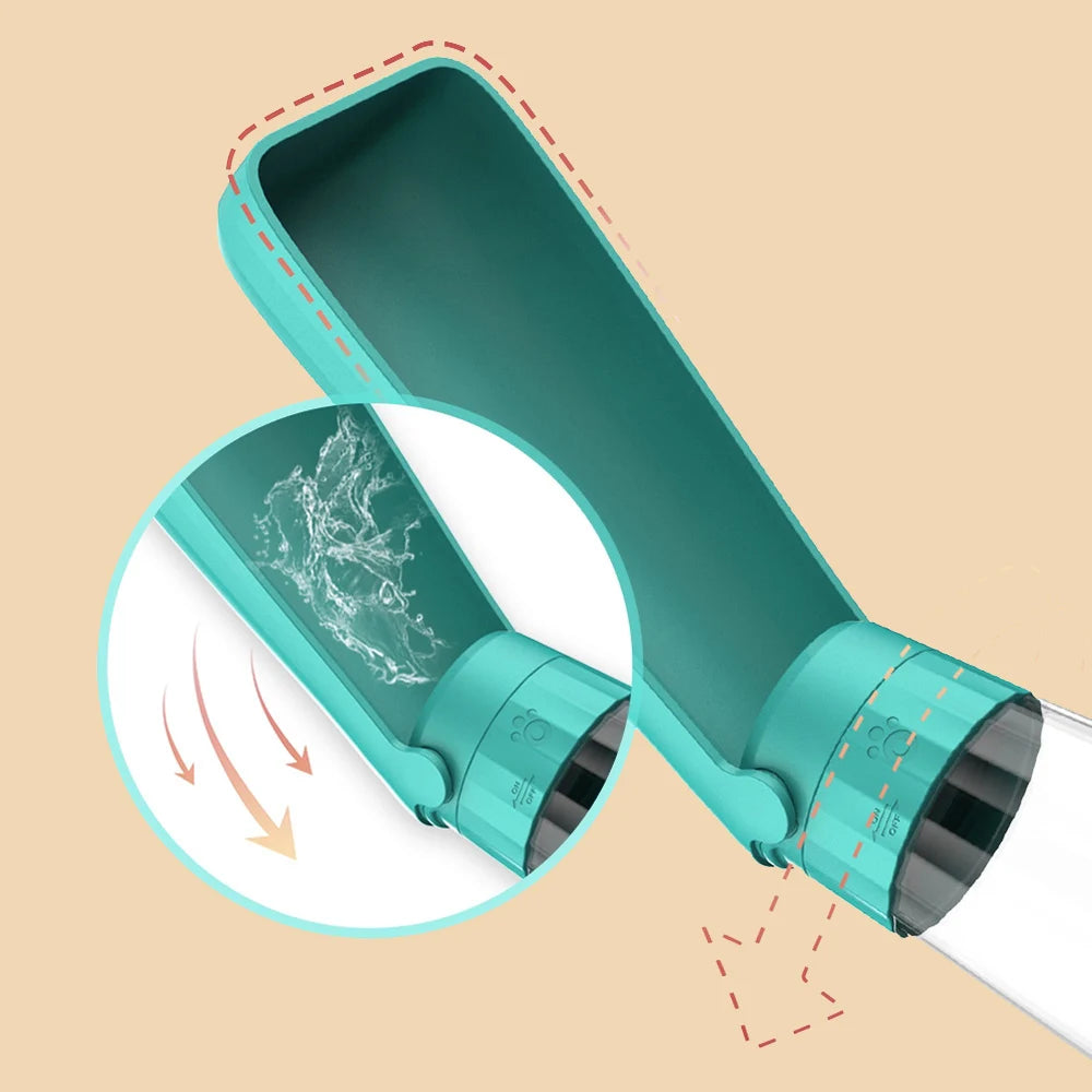 Portable Foldable Pet Water Bottle