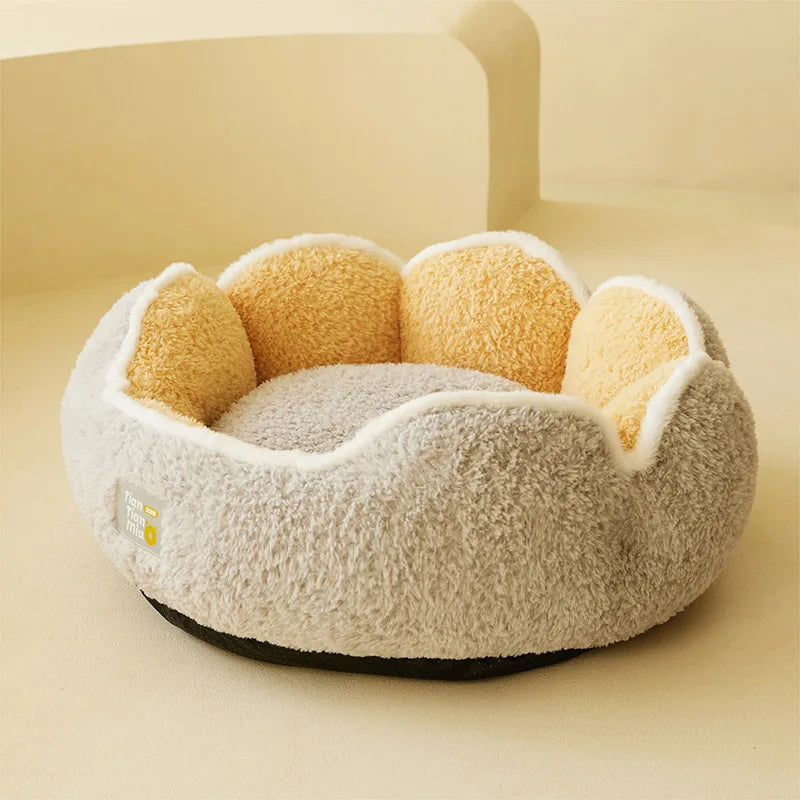 Plush Warm Cat Bed