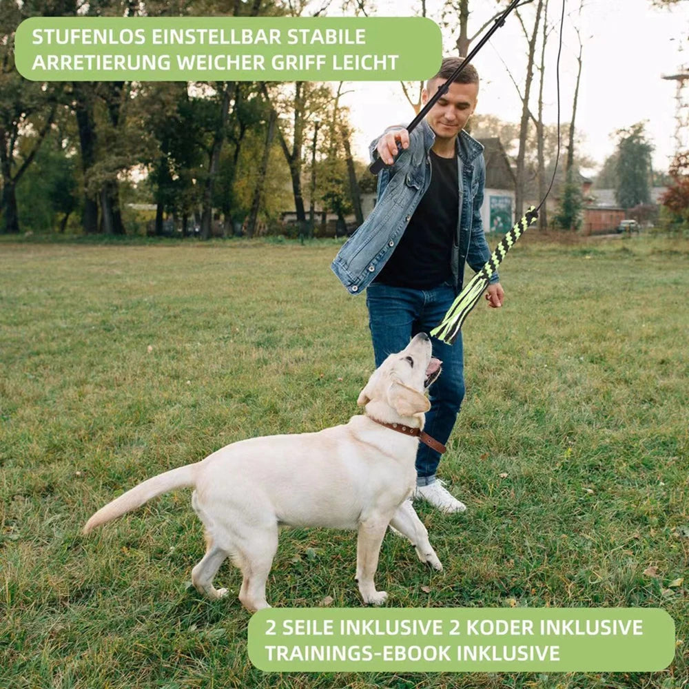 Dog Interactive Chew & Tug Toy