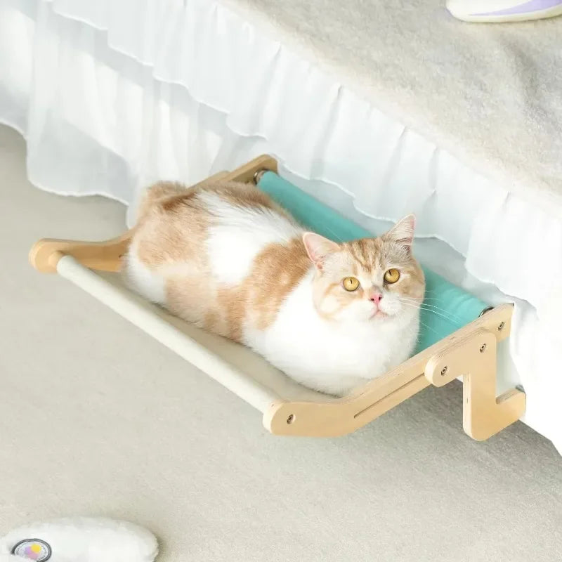 Wooden Cat Window Hammock