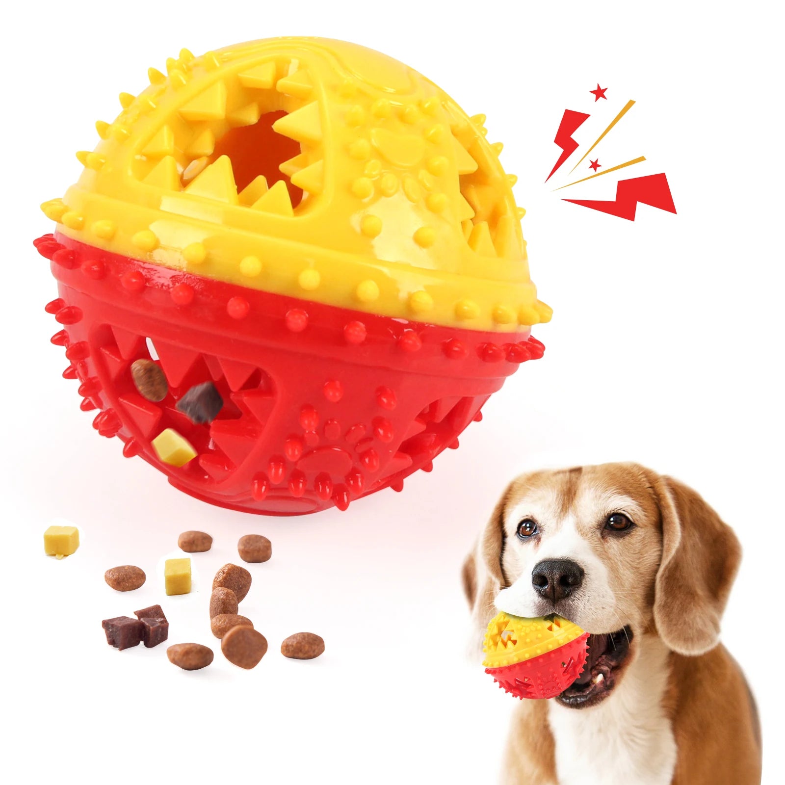Interactive Chew Treat Ball for Dogs